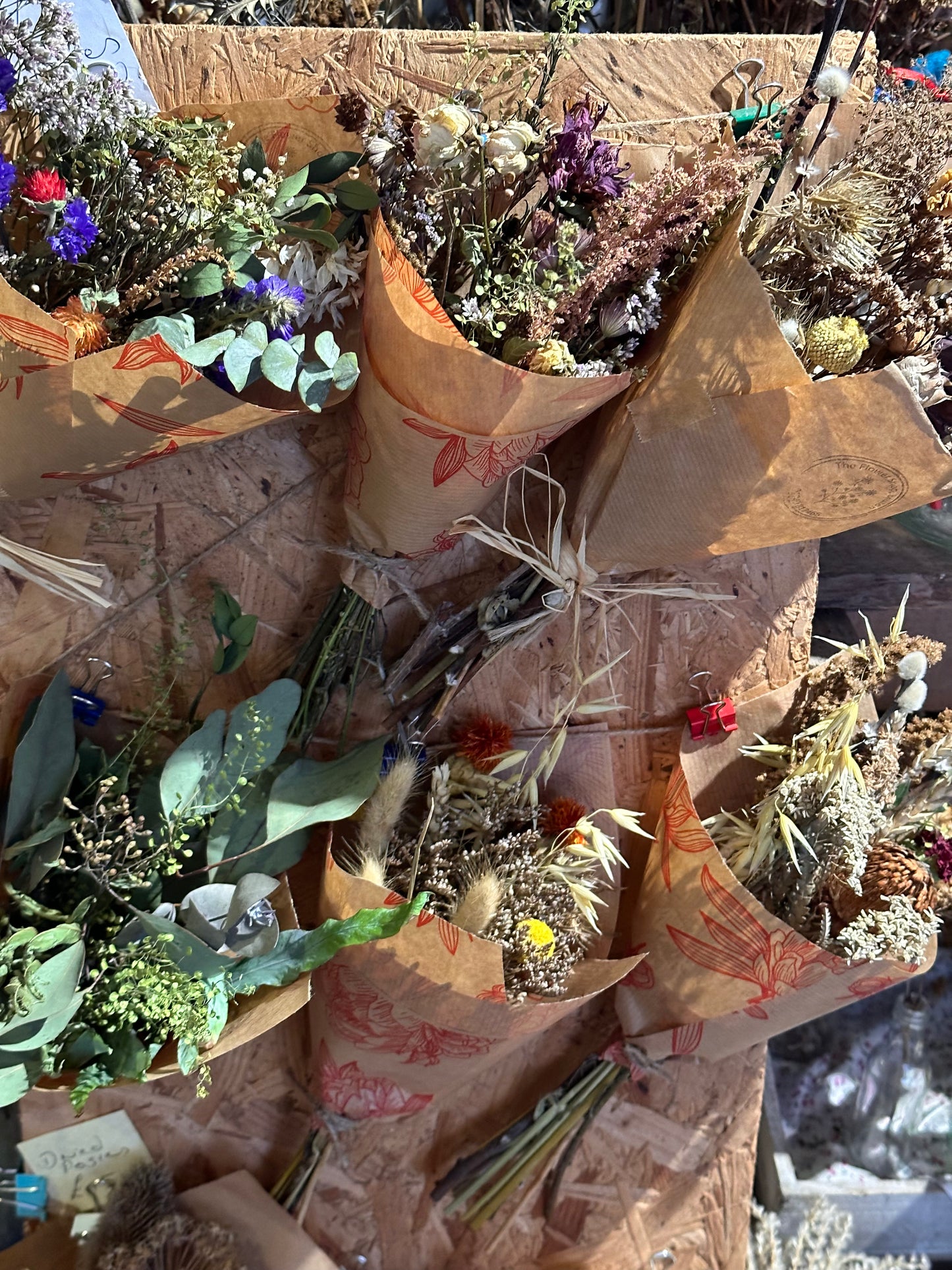 Dried Flower Posy