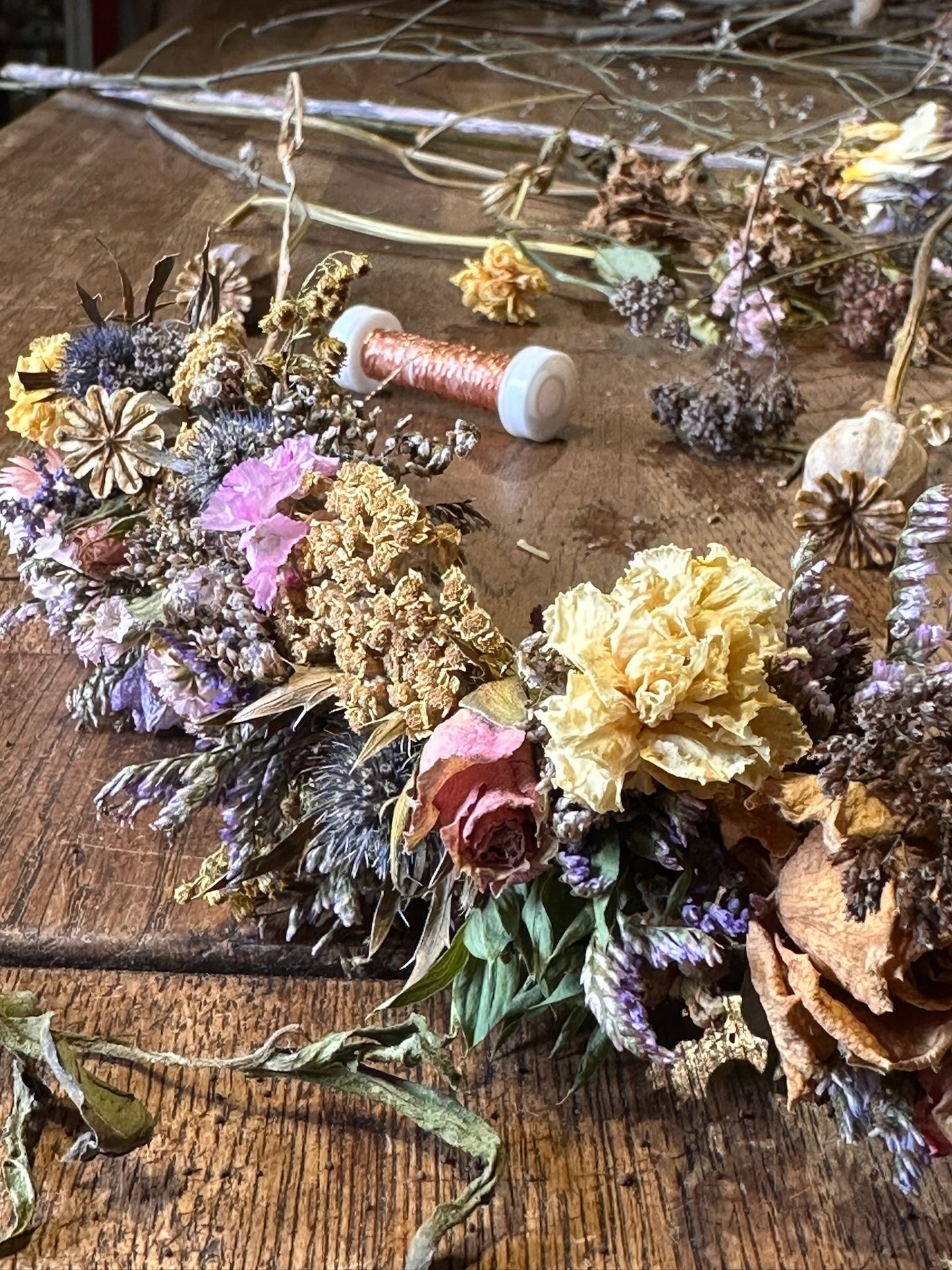 Dried Head Garland