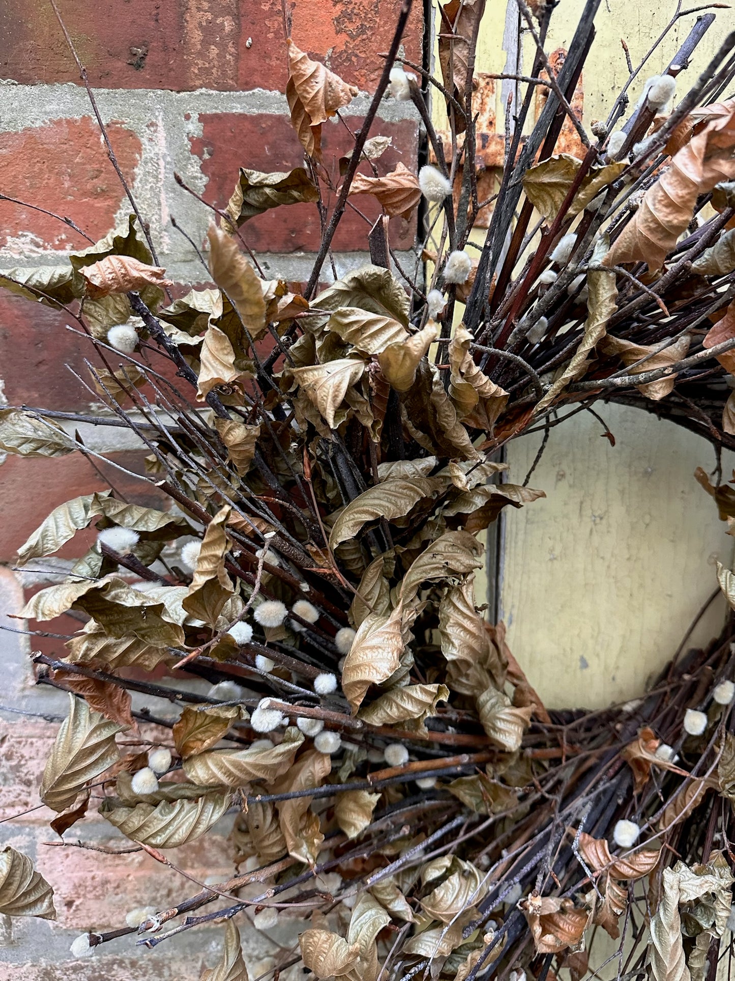 Bespoke Monthly Wreath - Willow and Beech Wreath