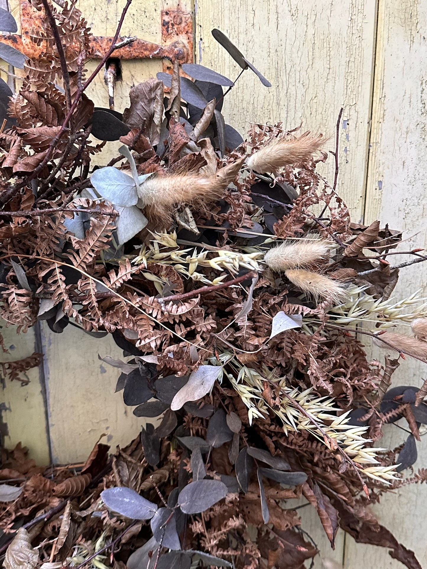 Bespoke Monthly Wreath - Dried Leaves & Flora
