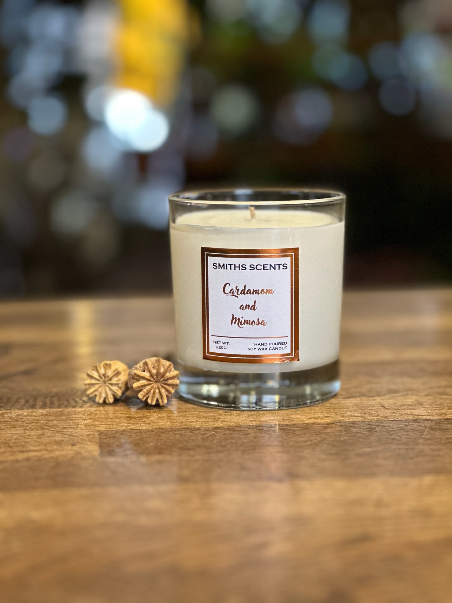 Smiths Scents Candle - Cardamom and Mimosa