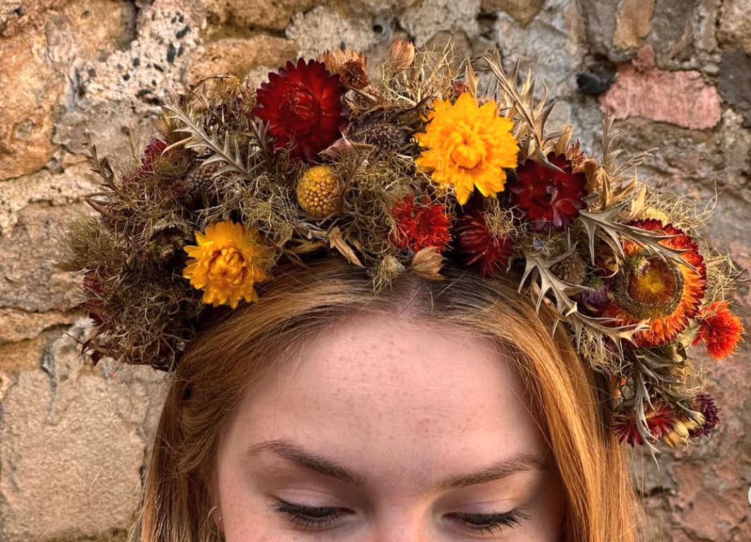 Dried Head Garland