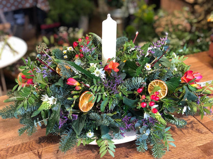 Christmas Table Arrangement